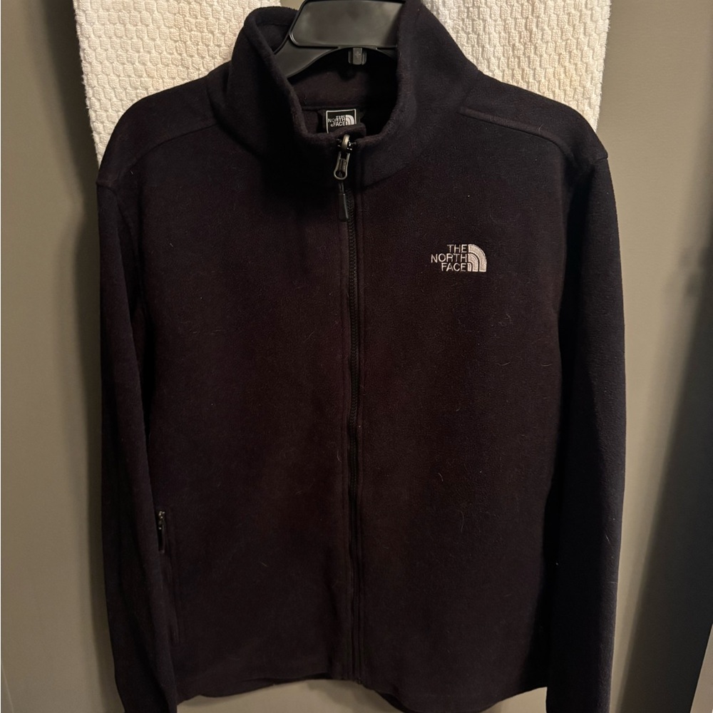 The North Face Black Fleece Jacket size Large men’s